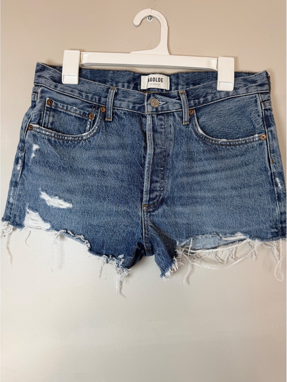 AGOLDE Parker Vintage Cut Off Short